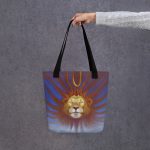 My Royal Shepard Lion Tote Bag