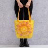 Astrological Wheel- Kissing Seals Tote Bag - Image 2