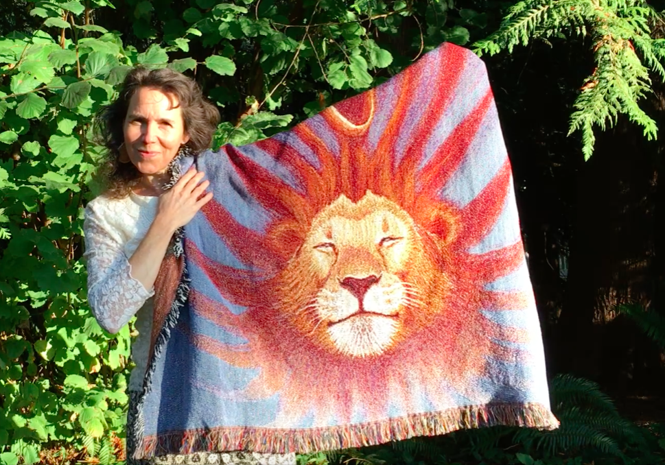Lion Blanket Still